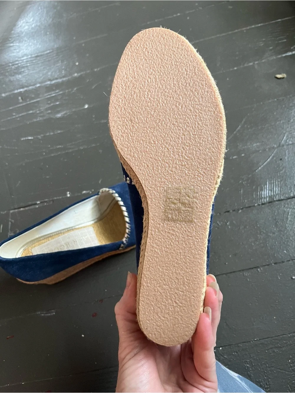 Jack Rogers classic navy